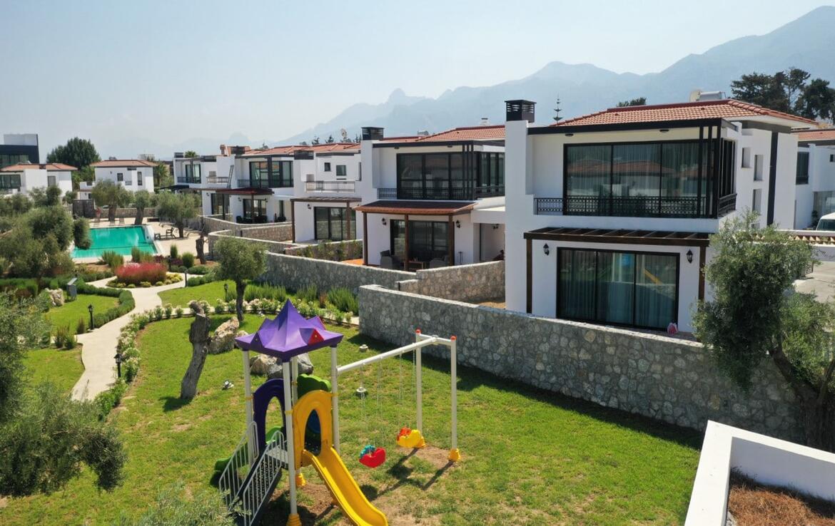 Комфортабельная вилла 3+1 в Доганкой