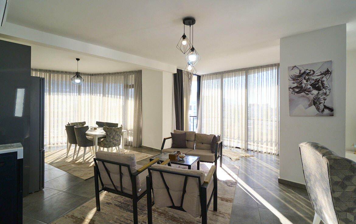 Аренда квартиры 3+1 в CC Towers с видом на море