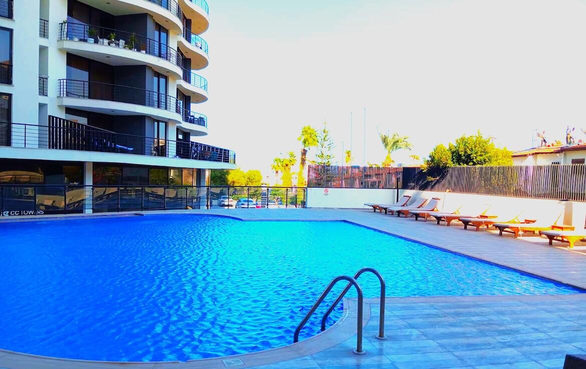 Квартира 3+1 в роскошном комплексе CC Towers в центре Гирне