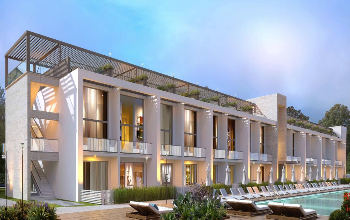 Апартаменты 1+1 у моря в комплексе Seafront