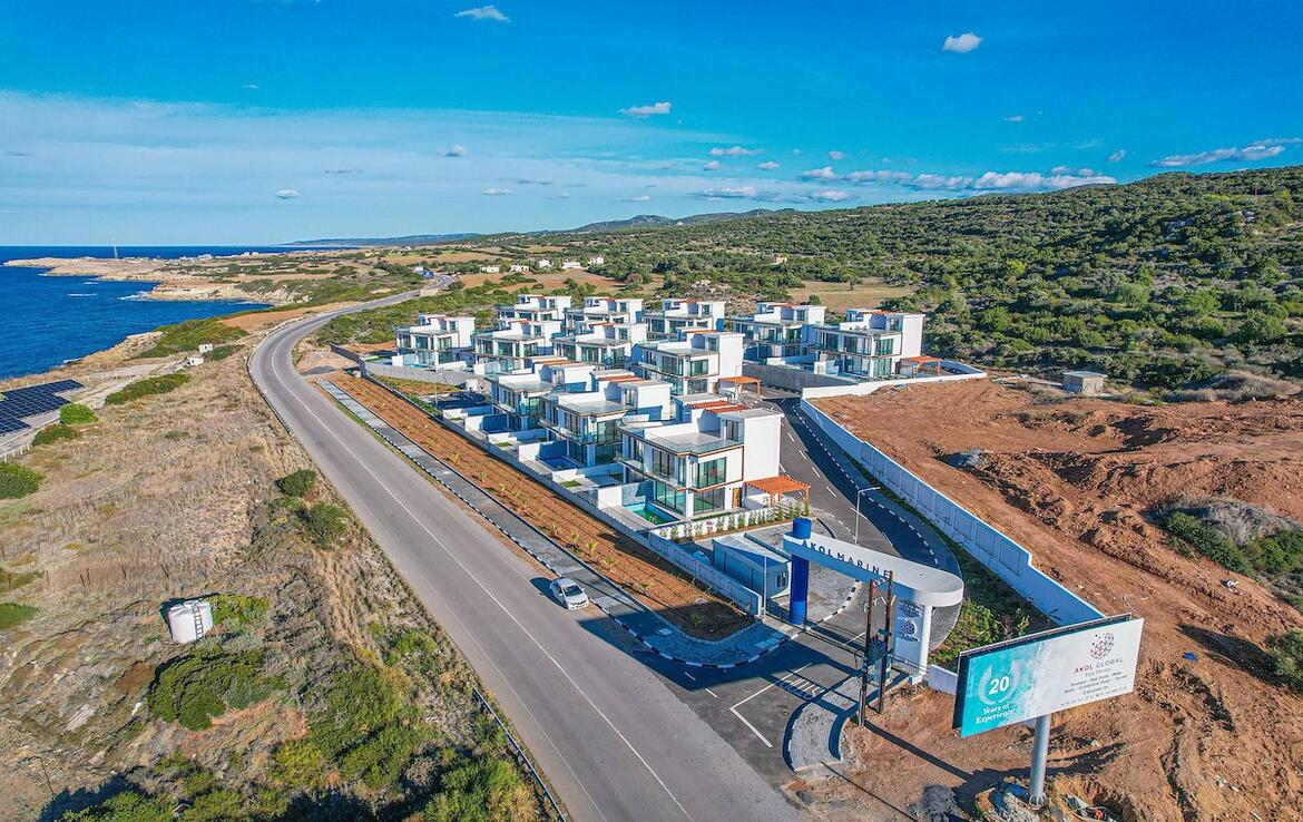 Таунхаус 3+1 в роскошном комплексе Karpaz Gate Marine