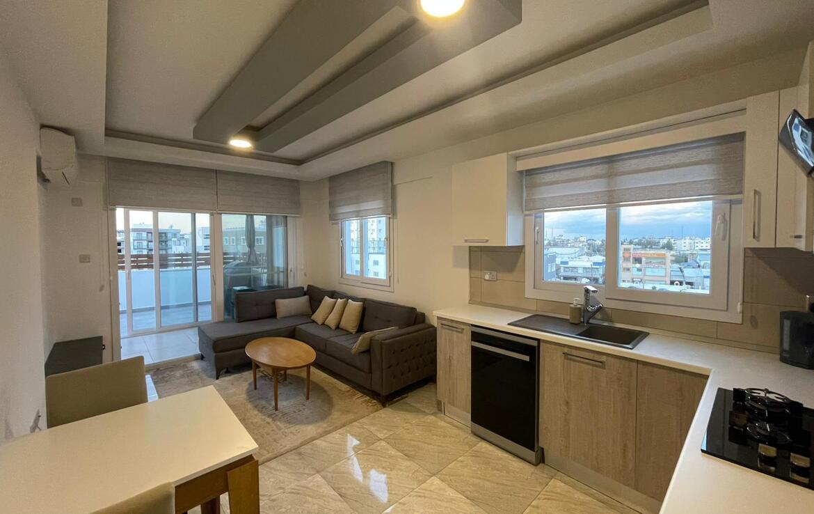 Пентхаус 2+1 в центре Фамагусты в комплексе Berçem